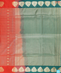 Fiery Red Soft Art Silk Saree