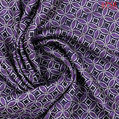 Purple & Violet Semi Tussar Saree