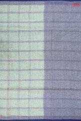 Powder Blue Linen Saree