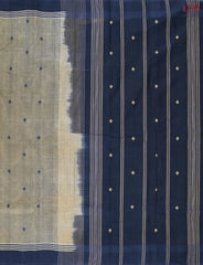 Dark Taupe Kanchi Cotton Saree