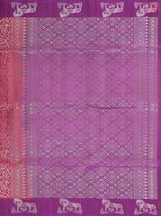 Berry Red Soft Silk Saree