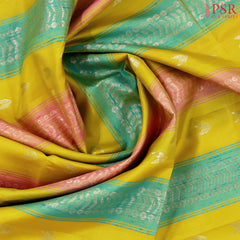 Tricolor Soft Silk Saree