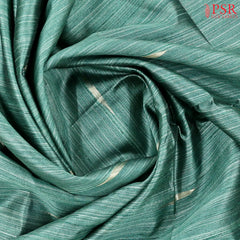 Dark Jade Semi Banaras Saree
