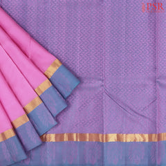 Light Pink Kanchipuram Silk Saree