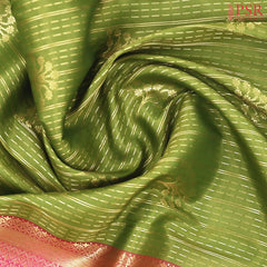 Pear Green Fancy Kanchipuram Silk Saree