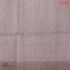 Vintage Tea Rose Kadhi Tussar Silk Saree