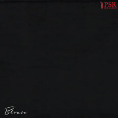 Black Maheshwari Silk Cotton Saree