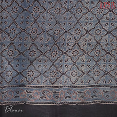 Black Kadhi Tussar Silk Saree