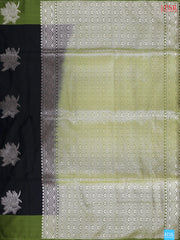 Black Soft Art Silk Saree