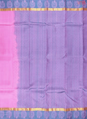 Light Pink Kanchipuram Silk Saree