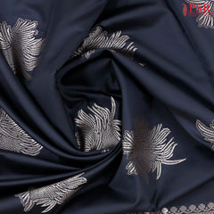 Black Soft Art Silk Saree