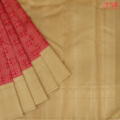 Red Bridal Kanchipuram Silk Saree