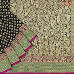 Black Summer Silk Saree