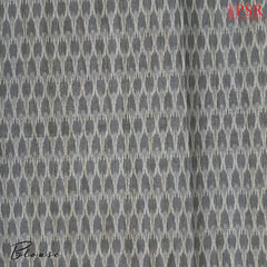 Zinc Grey Semi Dupion Saree
