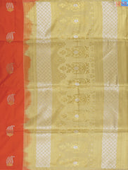 Saffron Soft Art Silk Saree
