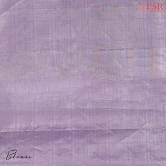 Light Amethyst Purple Tissue Soft Silk Saree