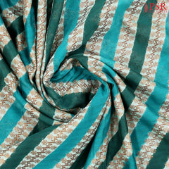 Tricolor Chanderi Silk Cotton Saree