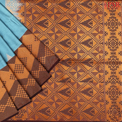 Pacific Blue Soft Art Silk Saree