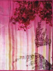 Magenta Semi Crepe Saree