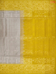 Light Chikoo Beige Soft Silk Saree