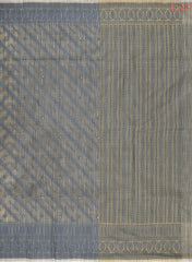 Grey Manipuri Supernet Cotton Saree