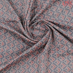 Dark Grey Orissa Cotton Saree