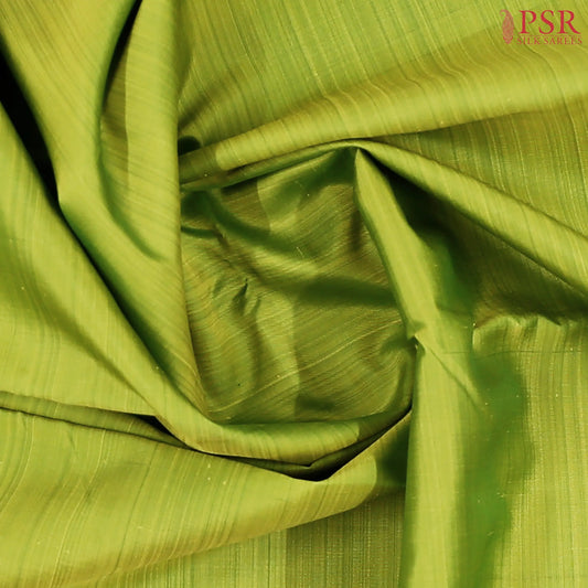 Light Parrot Green Kanchipuram Silk Saree