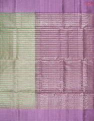 Pistachio Green Soft Silk Saree