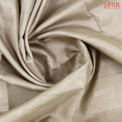 Light Chikoo Beige Soft Silk Saree