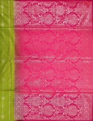 Apple Green Soft Art Silk Saree