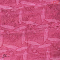 Magenta Semi Crepe Saree