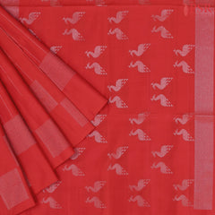 Red Soft Silk Saree