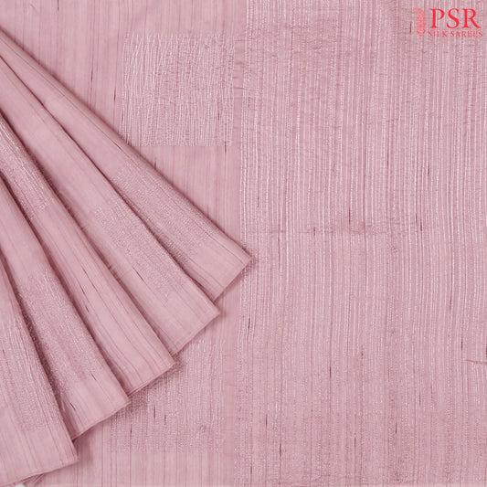 Primrose Pink Kosa Embroidery Saree
