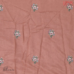 Onion Pink Semi Tussar Saree
