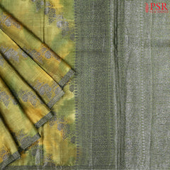 Olives Banaras Tussar Silk Saree
