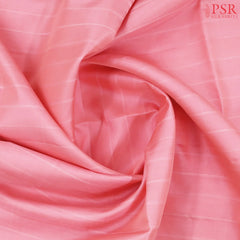 Flamingo Pink Soft Silk Saree