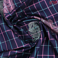 Midnight Blue Kanchipuram Silk Saree