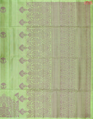 Light Pistachio Green Soft Silk Saree