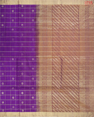 Violet Silk Cotton Saree