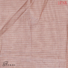 Rosy Brown Kovai Cotton Saree