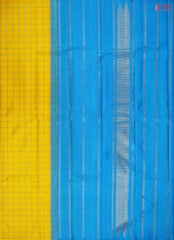 Yellow Kanchipuram Silk Saree