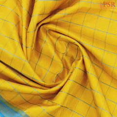 Yellow Kanchipuram Silk Saree