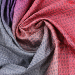 Pink, Purple & Grey Kadhi Tussar Silk Saree