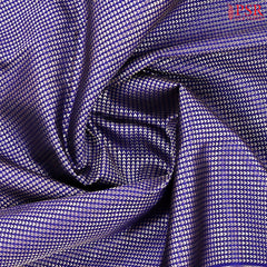Lapis Lazuli Blue Kanchipuram Jacquard Silk Saree