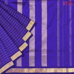 Royal Blue Nine Yards Pure Silk Saree