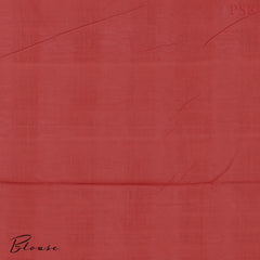 Grey & Floral White Ikkat Cotton Saree