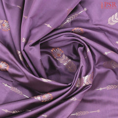 African Violet Soft Art Silk Saree