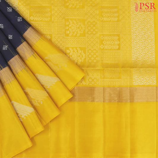 Deep Indigo Soft Silk Saree