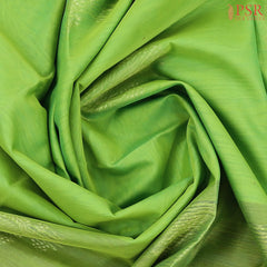 Parrot Green Silk Cotton Saree