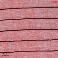 Spring Green Linen Saree